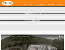 Tablet Screenshot of ingienous.com